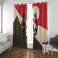 Isom Dart Legend Of The West Window Curtain Vintage Horseshoe Western