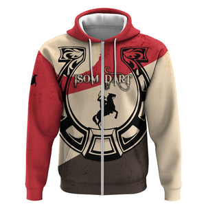 Isom Dart Legend Of The West Zip Hoodie Vintage Horseshoe Western