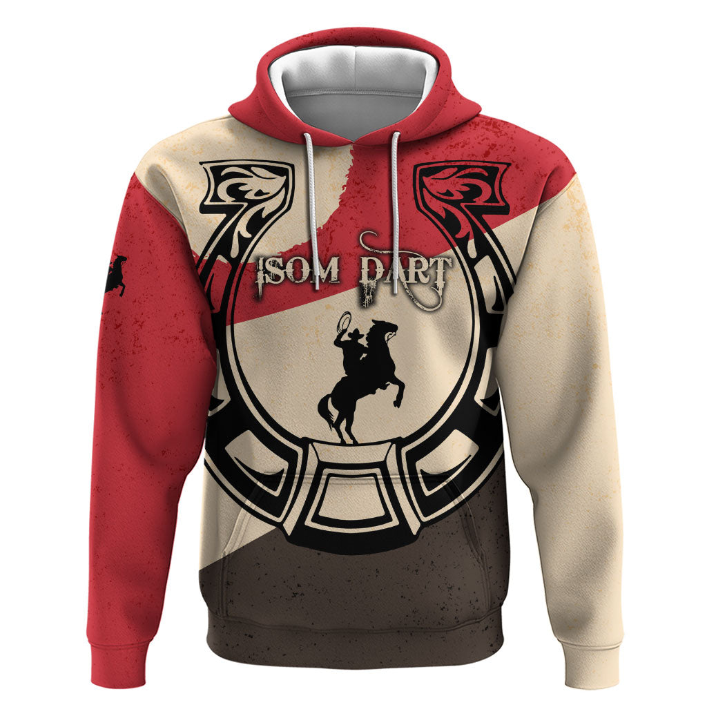 Isom Dart Legend Of The West Zip Hoodie Vintage Horseshoe Western