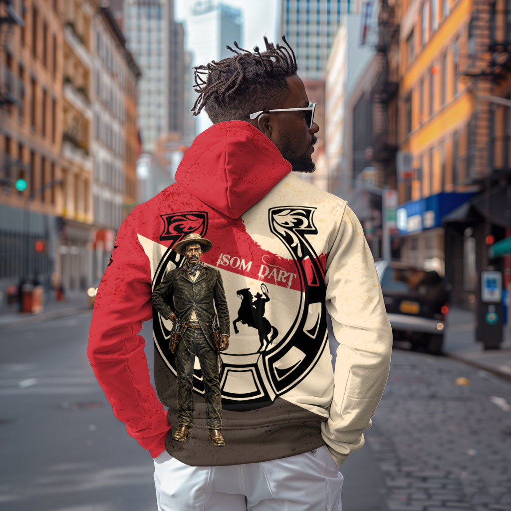 Isom Dart Legend Of The West Zip Hoodie Vintage Horseshoe Western