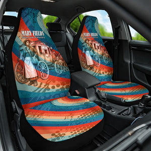 Mary Fields Stagecoach Car Seat Cover Vintage Retro Grunge Aesthetic Wild West History