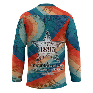 Mary Fields Stagecoach Hockey Jersey Vintage Retro Grunge Aesthetic Wild West History
