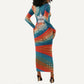 Mary Fields Stagecoach Long Sleeve Bodycon Dress Vintage Retro Grunge Aesthetic Wild West History