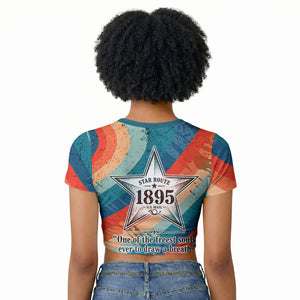 Mary Fields Stagecoach Raglan Cropped T shirt Vintage Retro Grunge Aesthetic Wild West History