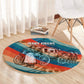 Mary Fields Stagecoach Round Carpet Vintage Retro Grunge Aesthetic Wild West History