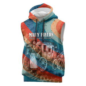 Mary Fields Stagecoach Sleeveless Hoodie Vintage Retro Grunge Aesthetic Wild West History