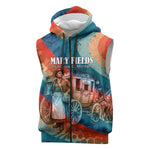 Mary Fields Stagecoach Sleeveless Zip Hoodie Vintage Retro Grunge Aesthetic Wild West History