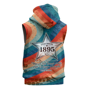 Mary Fields Stagecoach Sleeveless Zip Hoodie Vintage Retro Grunge Aesthetic Wild West History