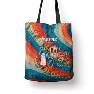 Mary Fields Stagecoach Tote Bag Vintage Retro Grunge Aesthetic Wild West History