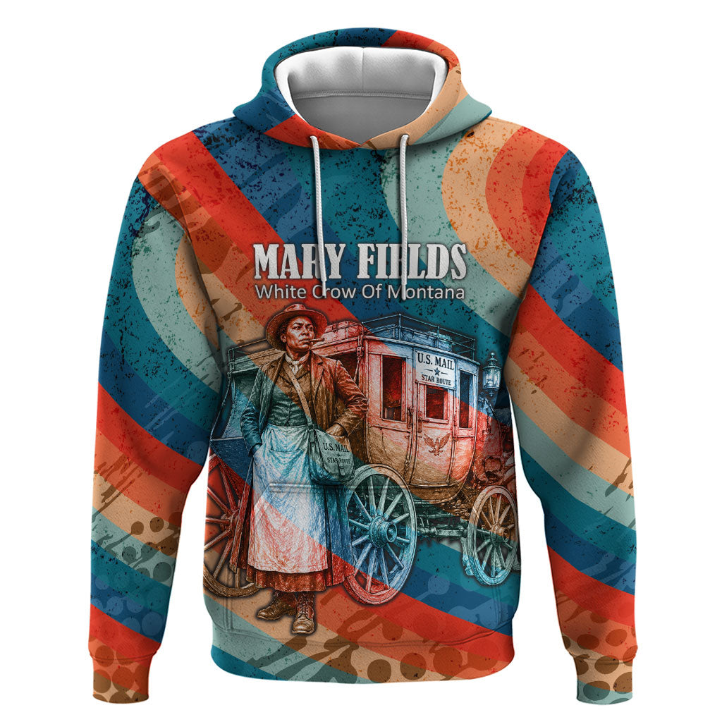 Mary Fields Stagecoach Zip Hoodie Vintage Retro Grunge Aesthetic Wild West History