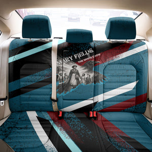 Mary Fields The White Crow Back Car Seat Cover Vintage Grunge Wild West Portrait And Crow