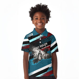 Mary Fields The White Crow Kid Polo Shirt Vintage Grunge Wild West Portrait And Crow