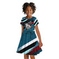 Mary Fields The White Crow Kid Short Sleeve Dress Vintage Grunge Wild West Portrait And Crow
