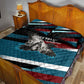 Mary Fields The White Crow Quilt Bed Set Vintage Grunge Wild West Portrait And Crow
