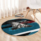 Mary Fields The White Crow Round Carpet Vintage Grunge Wild West Portrait And Crow