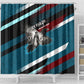 Mary Fields The White Crow Shower Curtain Vintage Grunge Wild West Portrait And Crow