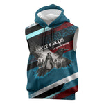 Mary Fields The White Crow Sleeveless Hoodie Vintage Grunge Wild West Portrait And Crow