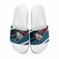 Mary Fields The White Crow Slide Sandals Vintage Grunge Wild West Portrait And Crow