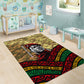 Ibrahim Traore Burkina Faso Area Rug West African Revolutionary Art