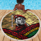Ibrahim Traore Burkina Faso Beach Blanket West African Revolutionary Art