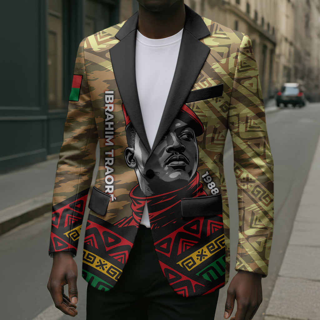 Ibrahim Traore Burkina Faso Blazer West African Revolutionary Art