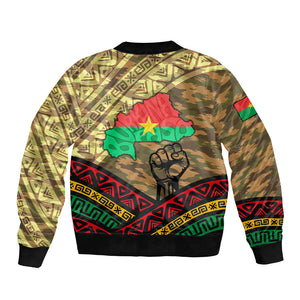 Ibrahim Traore Burkina Faso Bomber Jacket West African Revolutionary Art