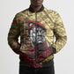 Ibrahim Traore Burkina Faso Bomber Puffer Jacket West African Revolutionary Art