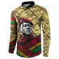 Ibrahim Traore Burkina Faso Button Sweatshirt West African Revolutionary Art