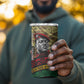 Ibrahim Traore Burkina Faso 4 in 1 Can Cooler Tumbler West African Revolutionary Art