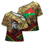 Ibrahim Traore Burkina Faso Cross Shoulder Shirt West African Revolutionary Art
