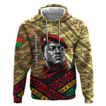 Ibrahim Traore Burkina Faso Hoodie West African Revolutionary Art