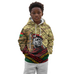 Ibrahim Traore Burkina Faso Kid Hoodie West African Revolutionary Art