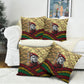 Ibrahim Traore Burkina Faso Pillow Cover West African Revolutionary Art