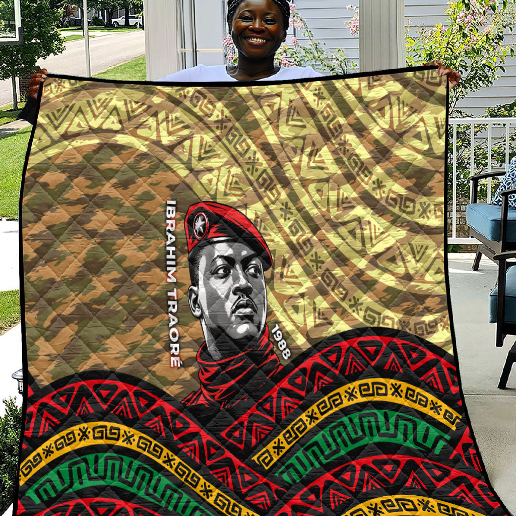 Ibrahim Traore Burkina Faso Quilt West African Revolutionary Art