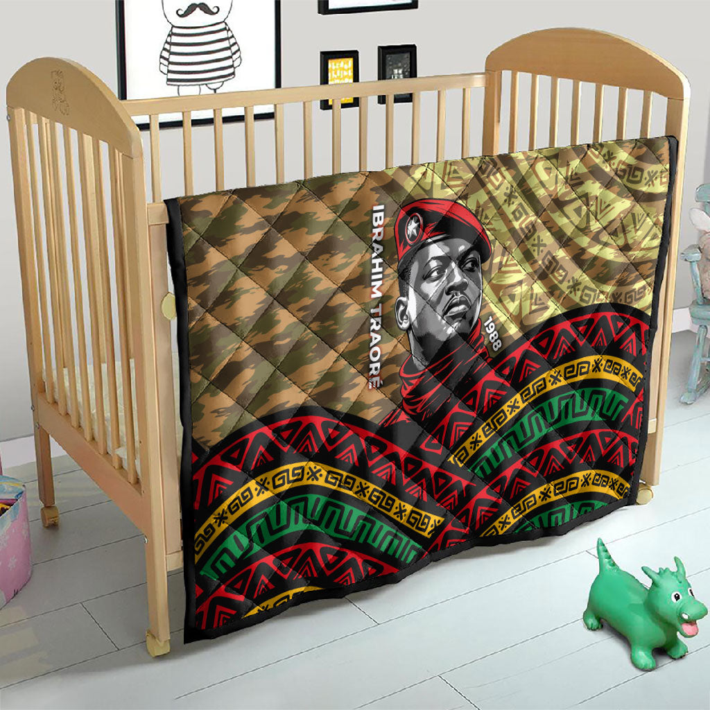 Ibrahim Traore Burkina Faso Quilt West African Revolutionary Art