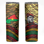 Ibrahim Traore Burkina Faso Skinny Tumbler West African Revolutionary Art