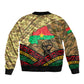 Ibrahim Traore Burkina Faso Sleeve Zip Bomber Jacket West African Revolutionary Art