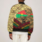 Ibrahim Traore Burkina Faso Sleeve Zip Bomber Jacket West African Revolutionary Art