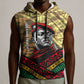 Ibrahim Traore Burkina Faso Sleeveless Hoodie West African Revolutionary Art