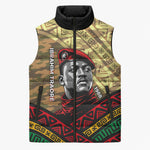 Ibrahim Traore Burkina Faso Sleeveless Puffer Jacket West African Revolutionary Art