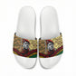 Ibrahim Traore Burkina Faso Slide Sandals West African Revolutionary Art