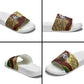 Ibrahim Traore Burkina Faso Slide Sandals West African Revolutionary Art