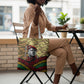 Ibrahim Traore Burkina Faso Tote Bag West African Revolutionary Art