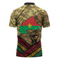 Ibrahim Traore Burkina Faso Zipper Polo Shirt West African Revolutionary Art