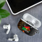 Ibrahim Traore Burkina Faso Make Africa Great Again AirPods Case West African Patriotic Military Tribal Patterns