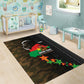 Ibrahim Traore Burkina Faso Make Africa Great Again Area Rug West African Patriotic Military Tribal Patterns