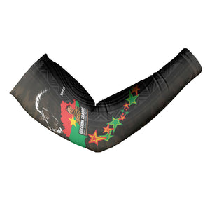Ibrahim Traore Burkina Faso Make Africa Great Again Arm Sleeves West African Patriotic Military Tribal Patterns