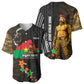 Ibrahim Traore Burkina Faso Make Africa Great Again Baseball Jersey West African Patriotic Military Tribal Patterns