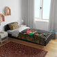 Ibrahim Traore Burkina Faso Make Africa Great Again Bedding Set West African Patriotic Military Tribal Patterns