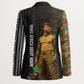 Ibrahim Traore Burkina Faso Make Africa Great Again Blazer West African Patriotic Military Tribal Patterns